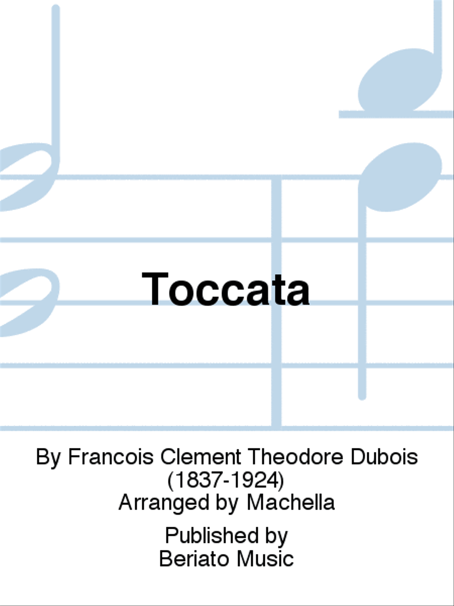 Toccata Organ scores gallery preview page 1