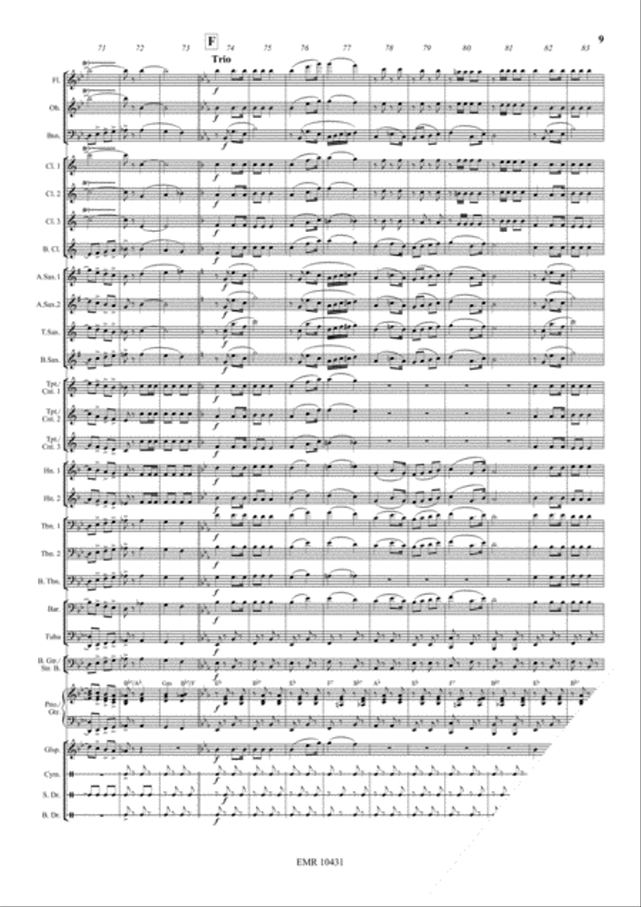 Merlot Da Castelrott Merlot Da Castelrott Concert Band scores gallery preview page 10