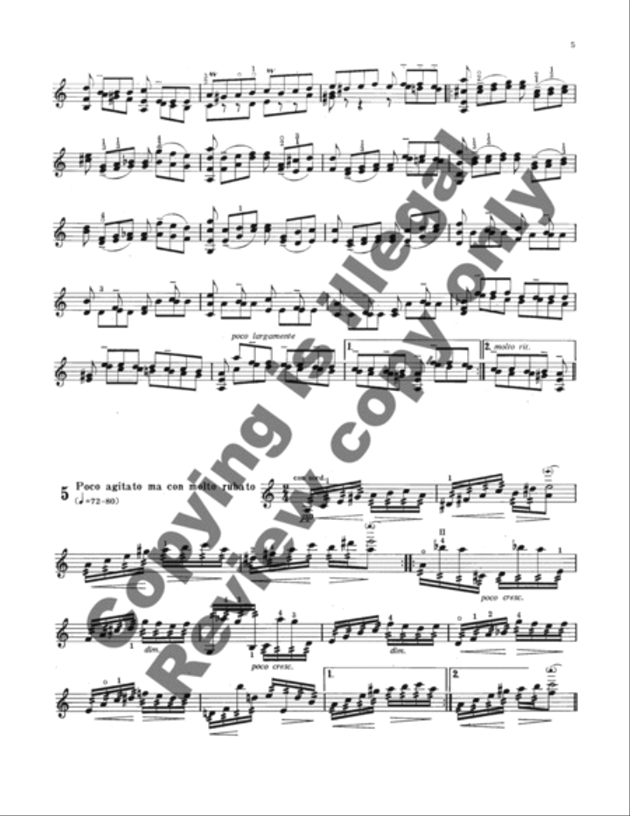 Caprice Variations Caprice Variations Violin Solo scores gallery preview page 11