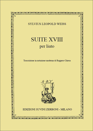 Book cover for Suite Xviii Per Liuto