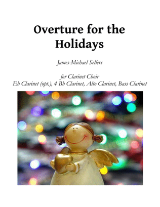Book cover for Overture for the Holidays (for Clarinet Choir)