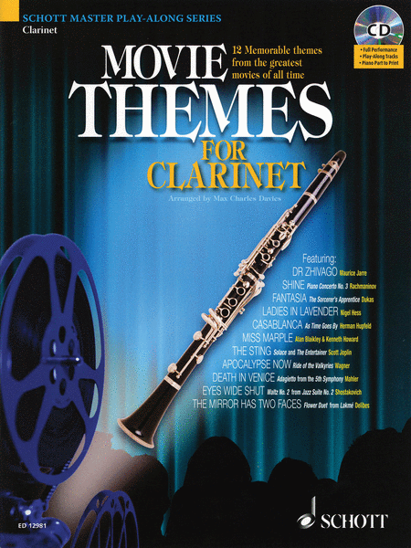Movie Themes for Clarinet image number null