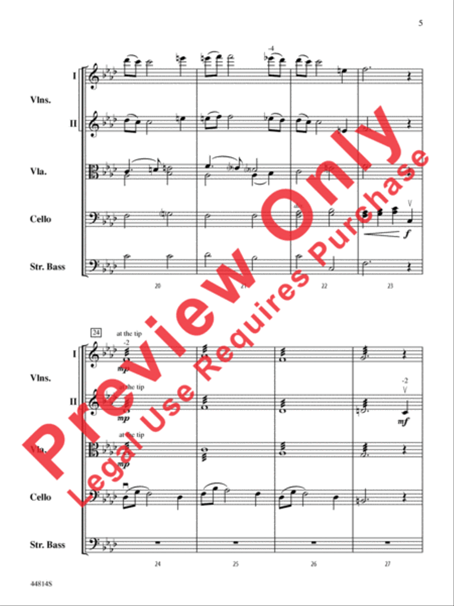 Transylvanian Lullaby Transylvanian Lullaby String Orchestra scores gallery preview page 6