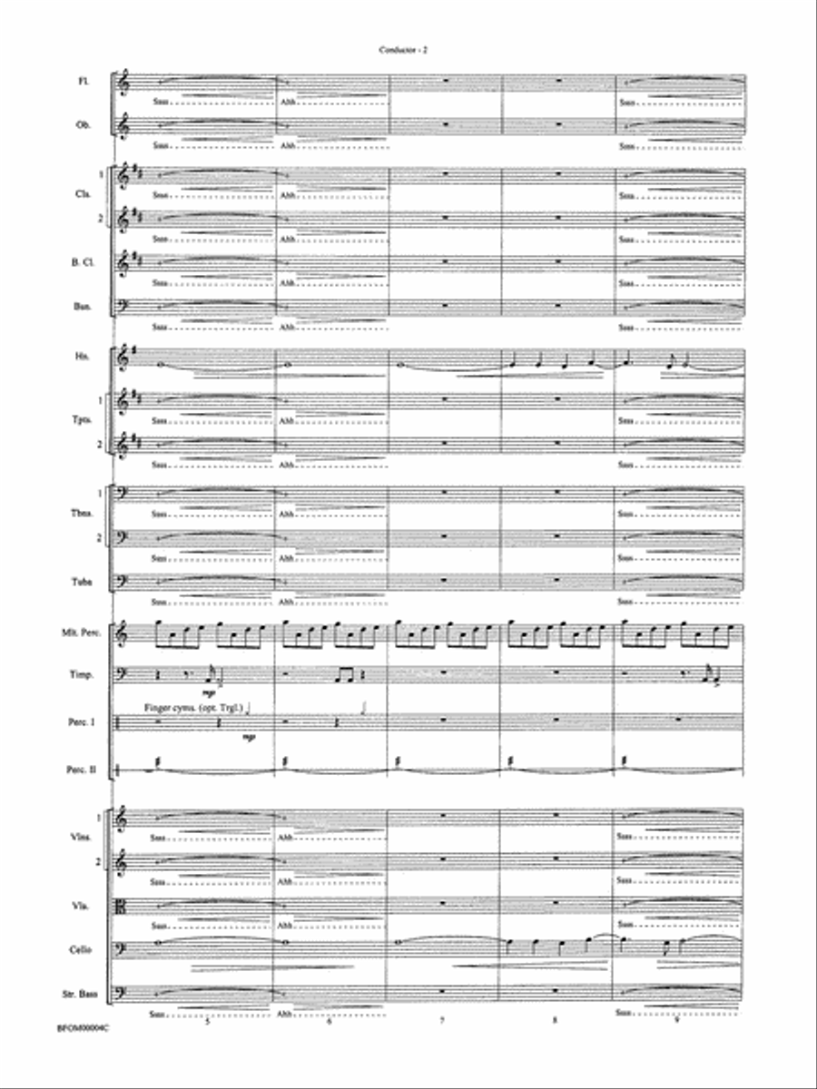 Rites of Tamburo: Score Rites of Tamburo: Score Full Orchestra scores gallery preview page 4