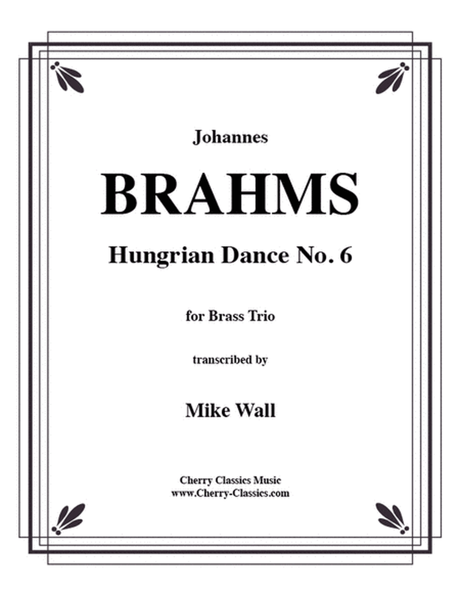 Hungarian Dance No. 6 for Brass Trio image number null
