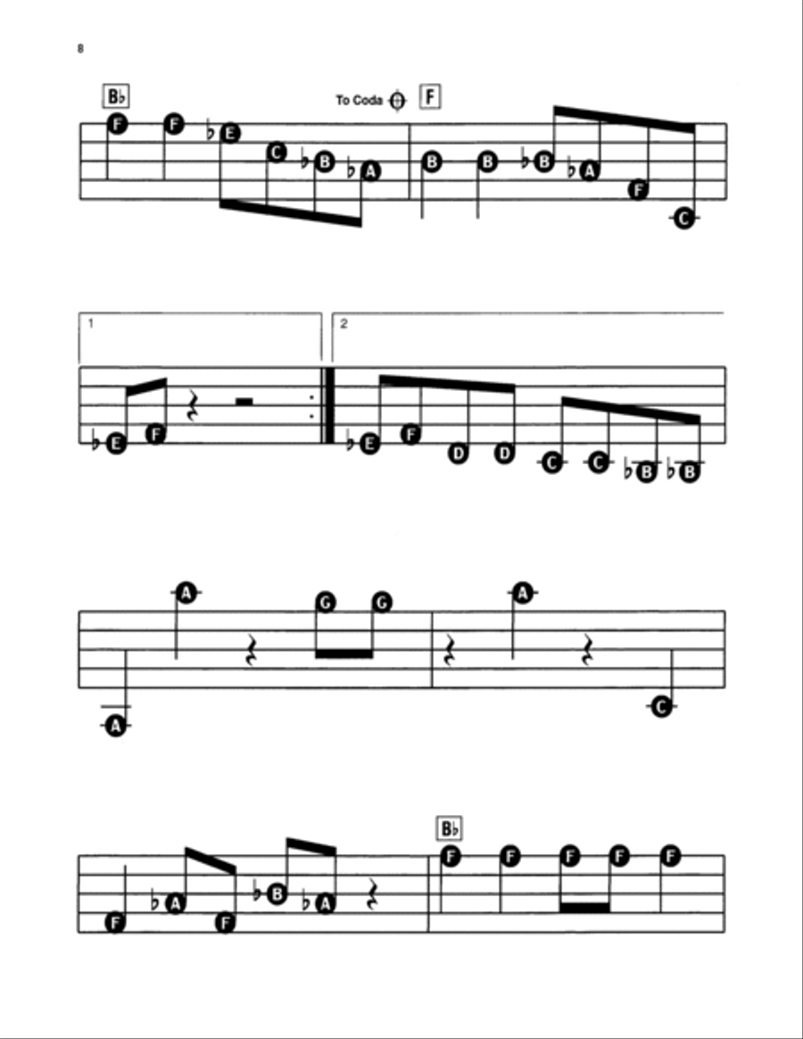 Baby Elephant Walk Electronic Keyboard scores gallery preview page 2