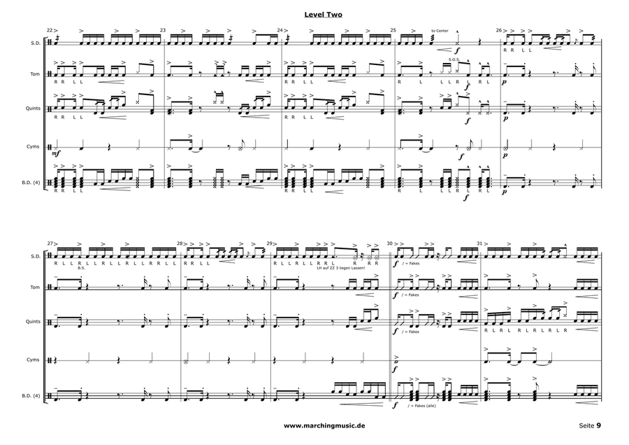 LEVEL TWO (Drumline Feature) image number null
