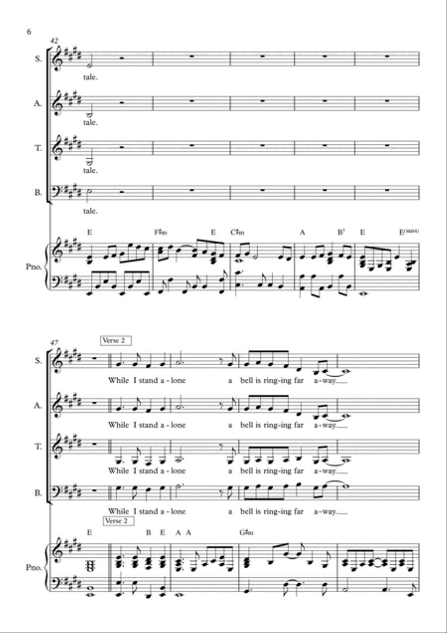 A Winter's Tale 4-Part scores gallery preview page 6