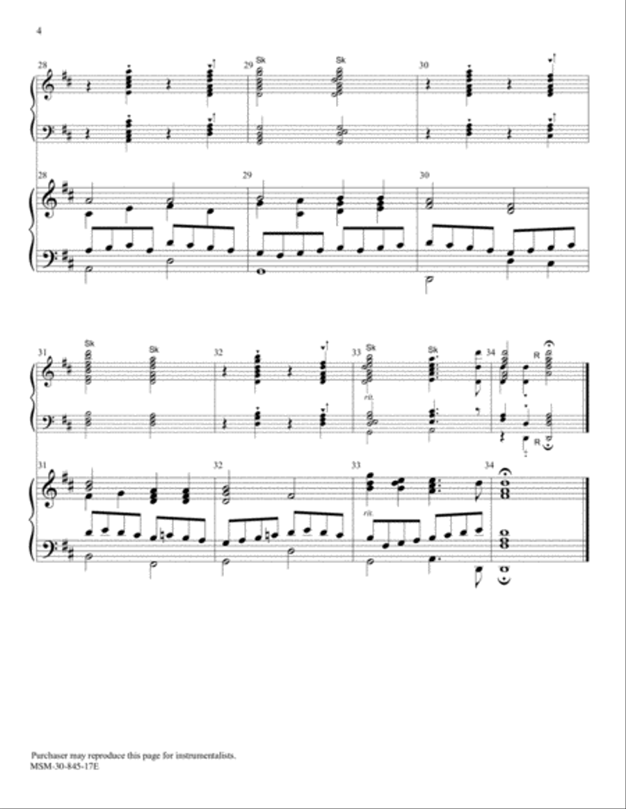 Nicaea Choir scores gallery preview page 4