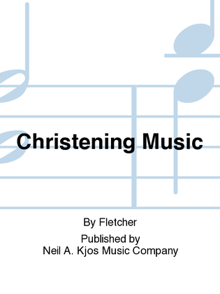 Book cover for Christening Music