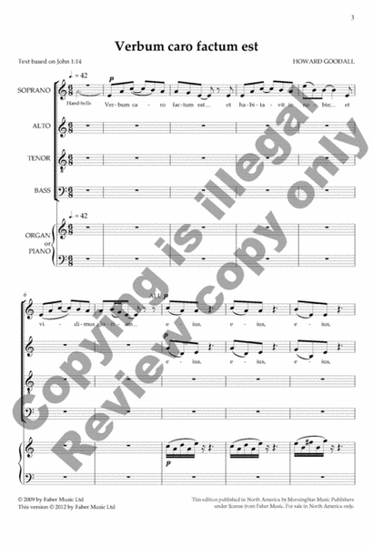 Verbum caro factum est from Enchanted Carols (Choral Score)
