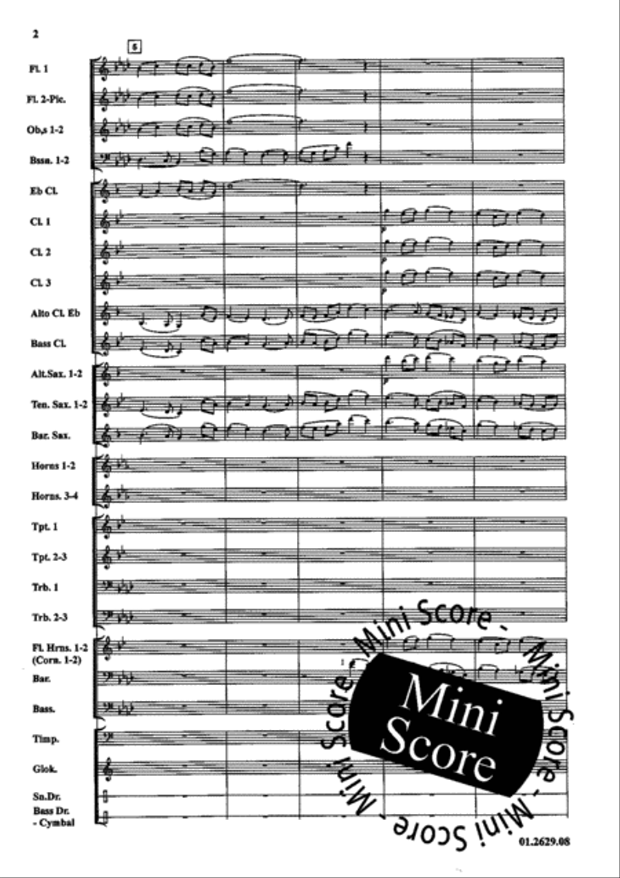 Musica Para Banda Concert Band scores gallery preview page 6