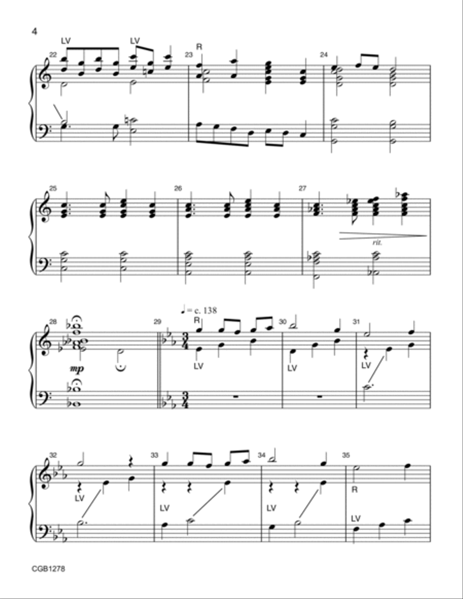Come Ye Thankful People Come 5-Octaves scores gallery preview page 4