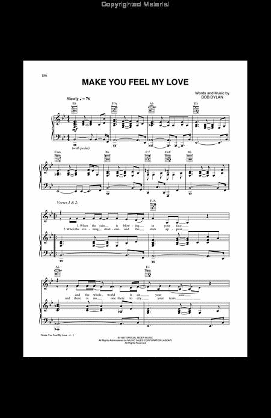 The Best Acoustic Rock Sheet Music Piano, Vocal, Guitar scores gallery preview page 3