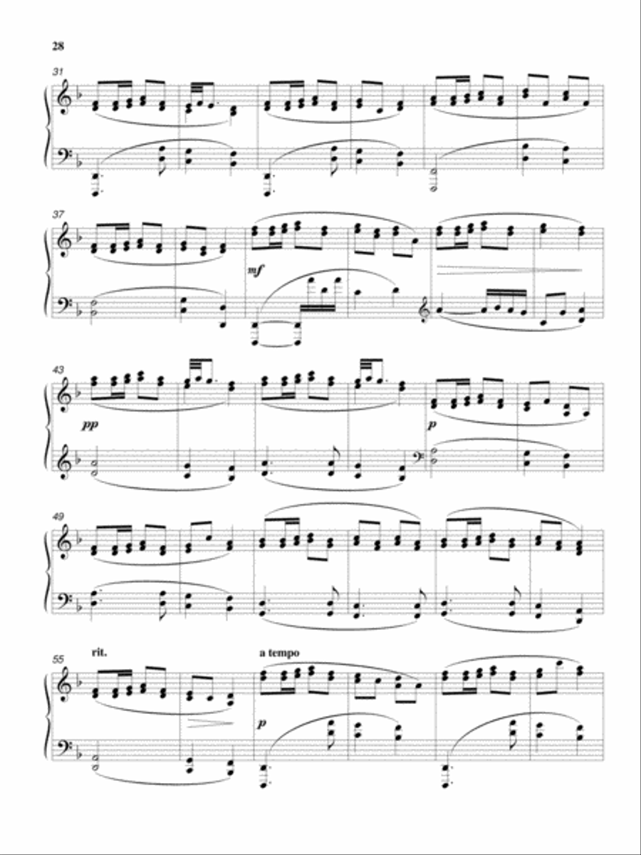 Craig Urquhart - IN MEMORIAM J.R. Piano Solo scores gallery preview page 2