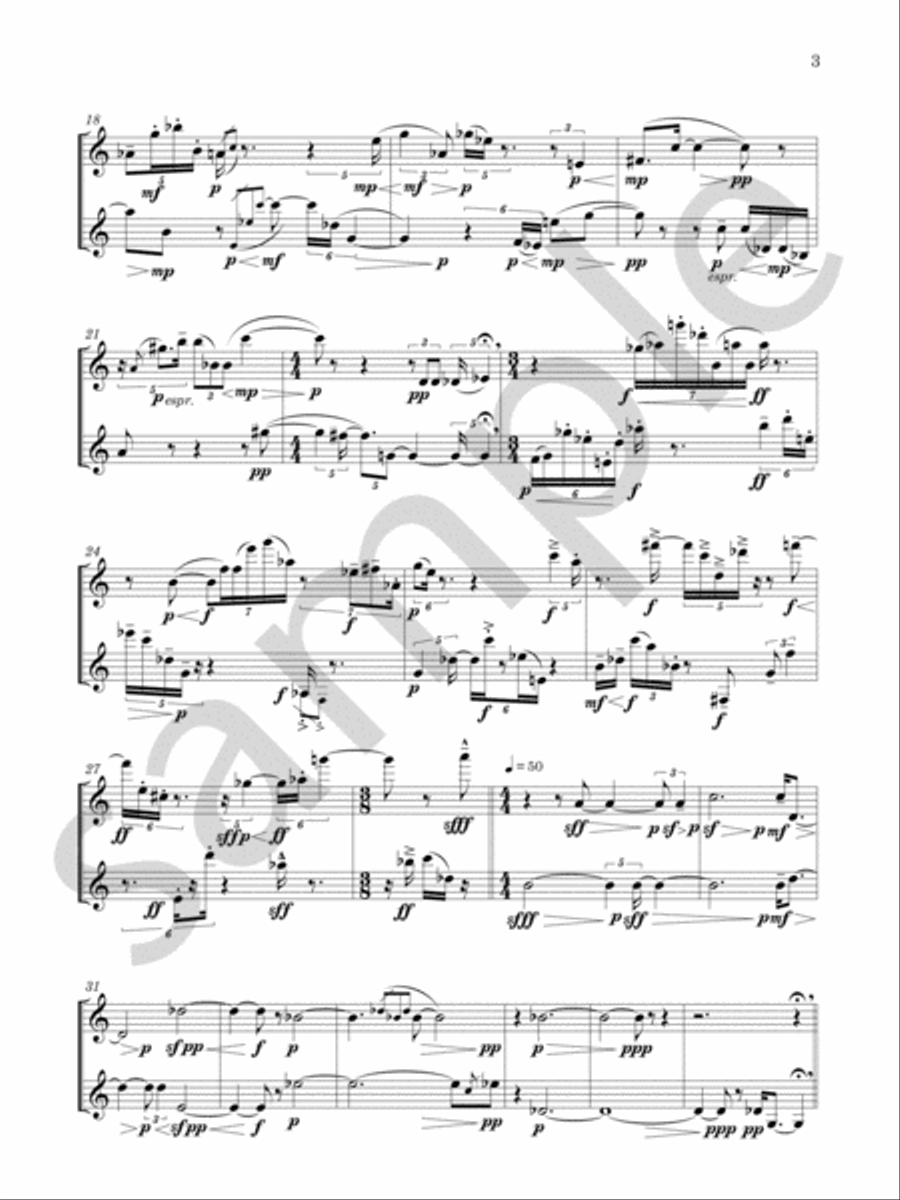 Exchanges Chamber Music scores gallery preview page 4