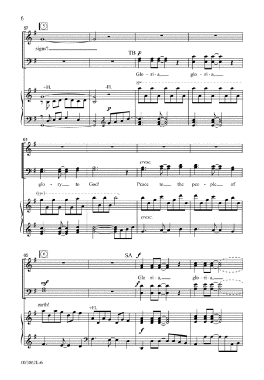 Shepherd, Do You Sleep? Shepherd, Do You Sleep? 4-Part scores gallery preview page 6