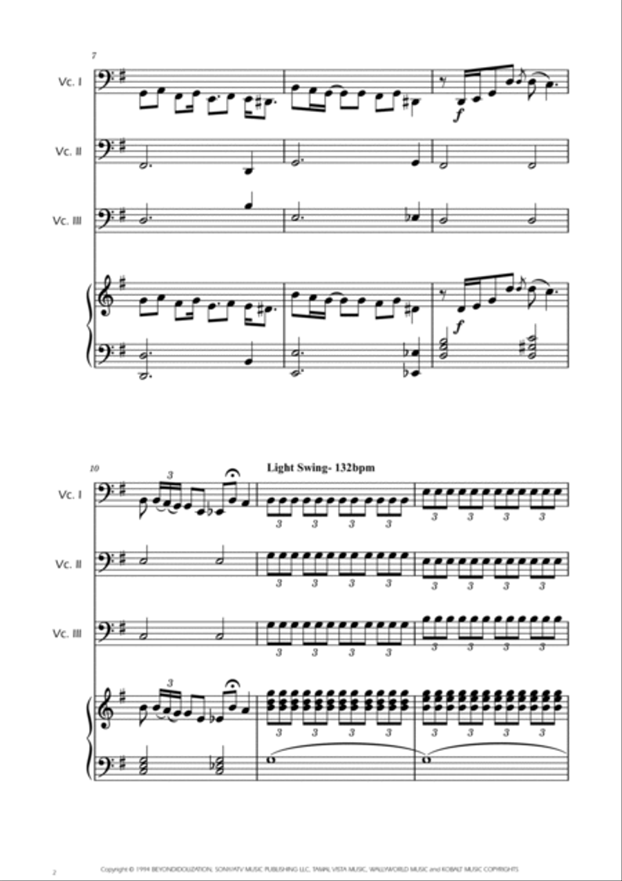 All I Want For Christmas Is You All I Want For Christmas Is You String Trio scores gallery preview page 5