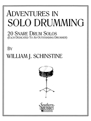 Book cover for Adventures in Solo Drumming
