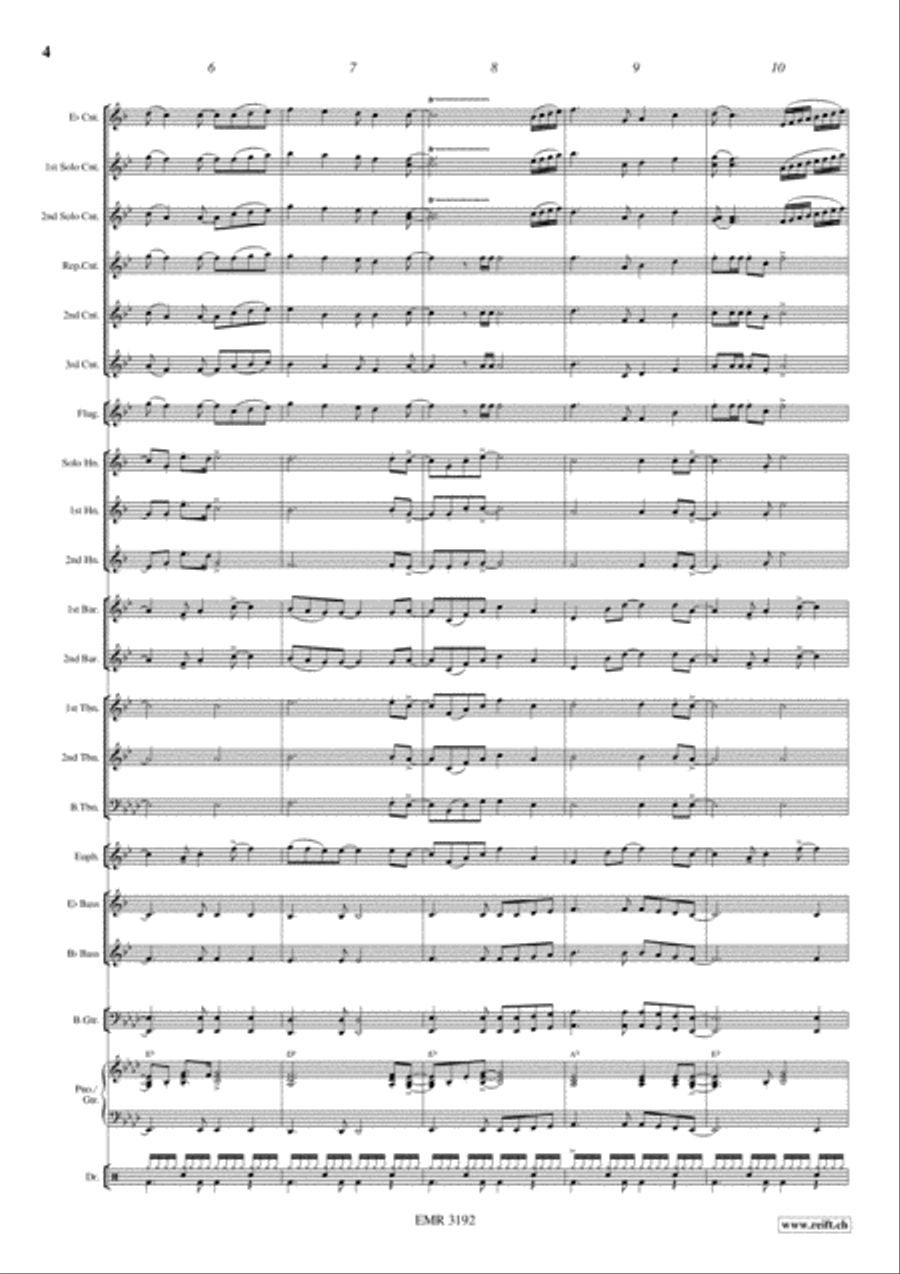 Holiday Season Brass Band scores gallery preview page 5