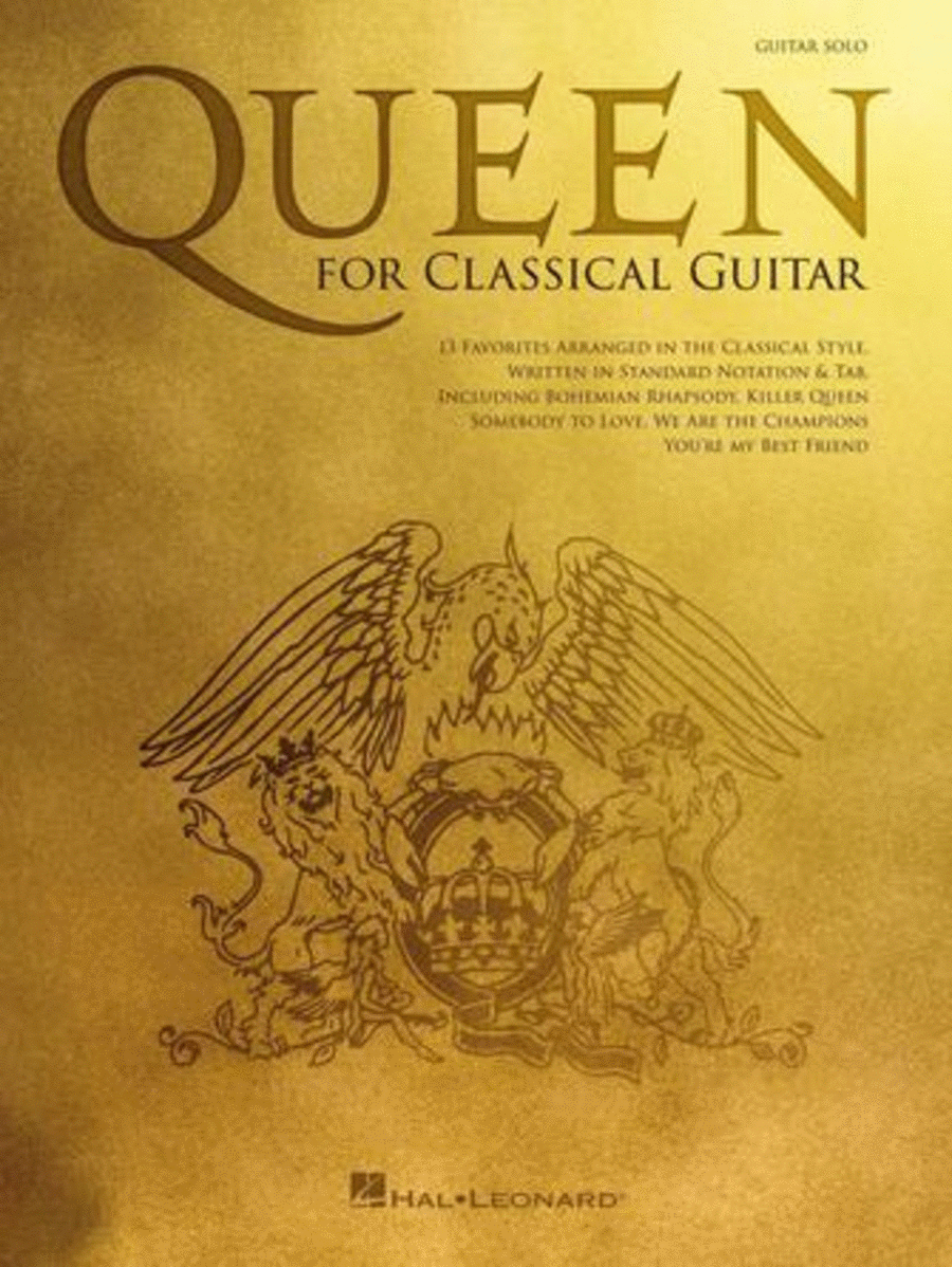 Queen for Classical Guitar Acoustic Guitar scores gallery preview page 1