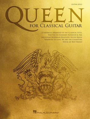 Book cover for Queen for Classical Guitar