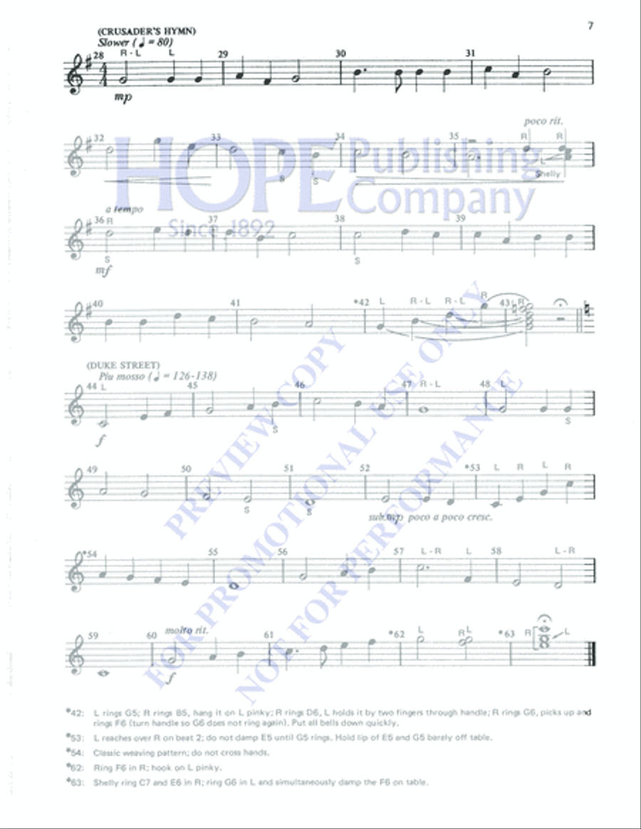 Songs for the Solo Ringer, Vol. 1 Percussion scores gallery preview page 11