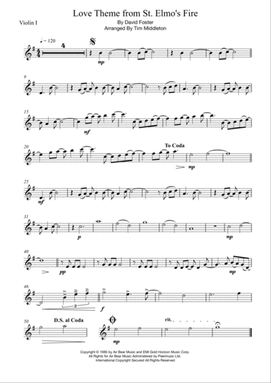 Love Theme From 