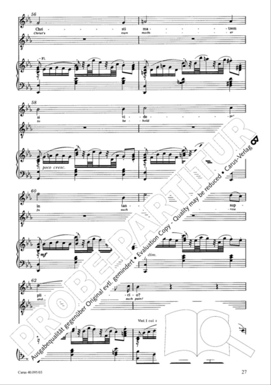 The Seven Words (Die Sieben Worte) 4-Part scores gallery preview page 28