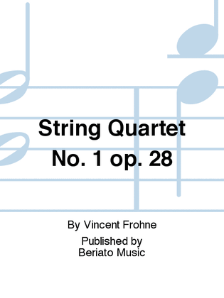 String Quartet No. 1 op. 28