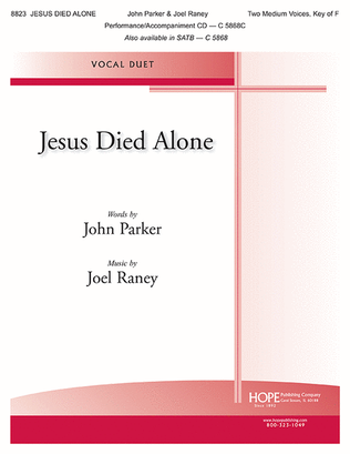 Book cover for Jesus Died Alo-Rane-Duet
