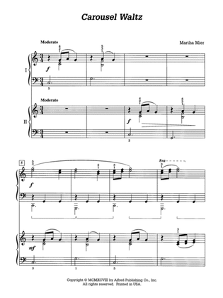 Book cover for Carousel Waltz - Piano Duo (2 Pianos, 4 Hands)