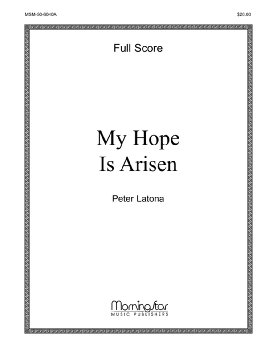 My Hope Is Arisen (Downloadable Full Score) image number null