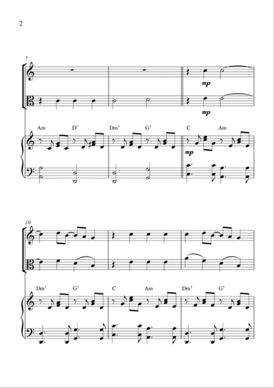 Love Is The Sweetest Thing String Duet scores gallery preview page 2