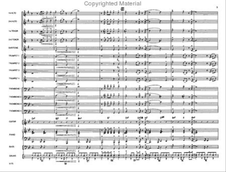 Baja Breeze Baja Breeze Jazz Ensemble scores gallery preview page 5