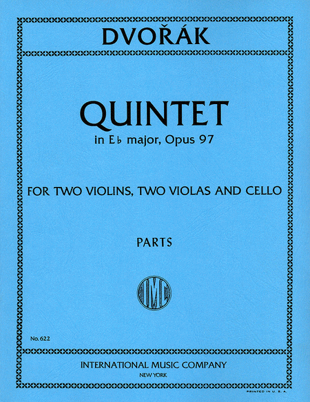 Quintet In E Flat Major, Opus 97 (With 2 Violas)