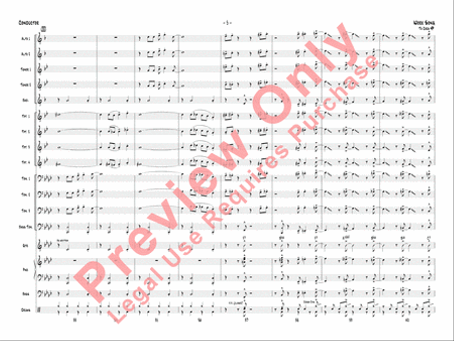 Work Song Jazz Ensemble scores gallery preview page 8