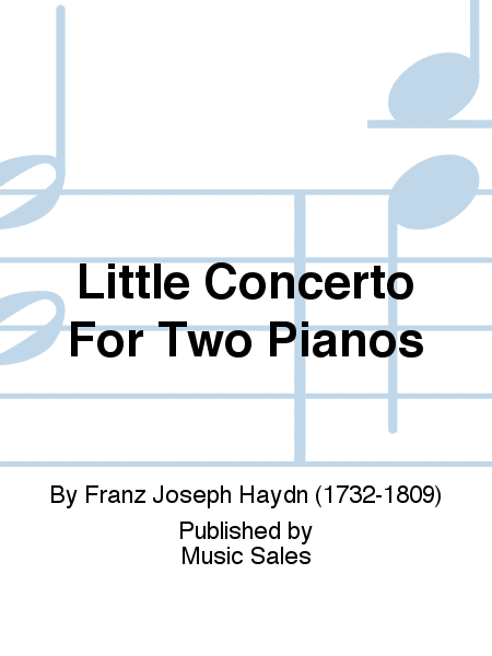 Little Concerto For Two Pianos