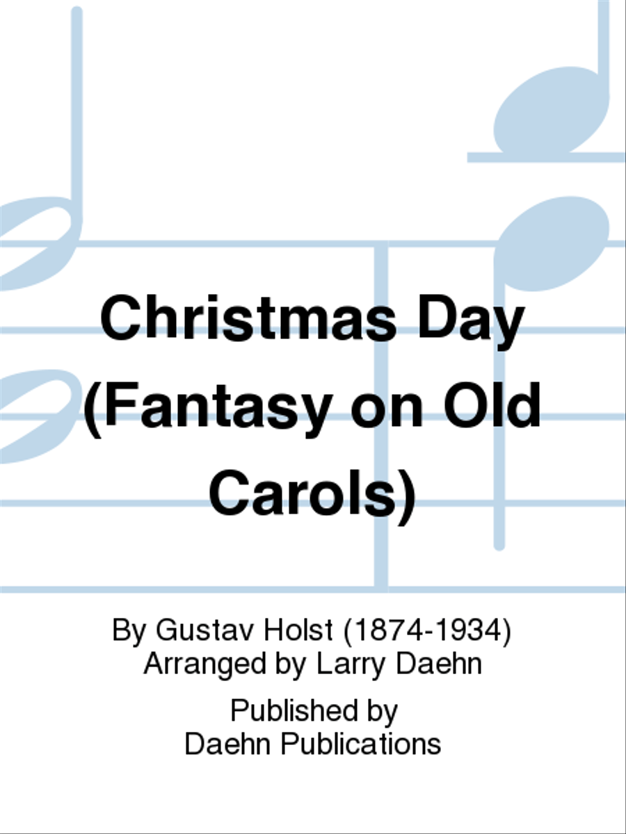 Christmas Day (Fantasy on Old Carols) Concert Band scores gallery preview page 1