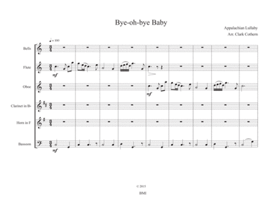 Bye-oh-Bye Baby (Woodwind Quintet and optional Bells) image number null