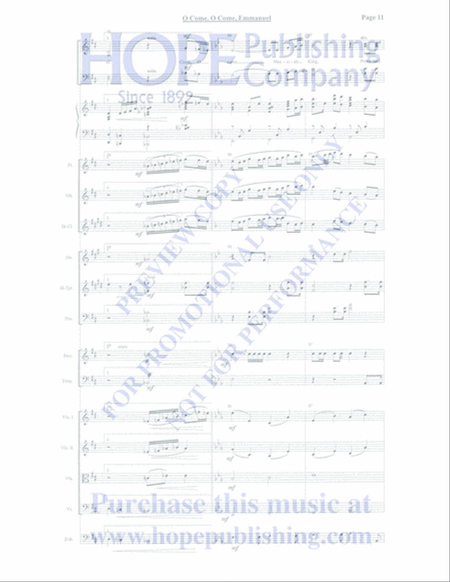 Emmanuel Emmanuel Orchestra scores gallery preview page 13