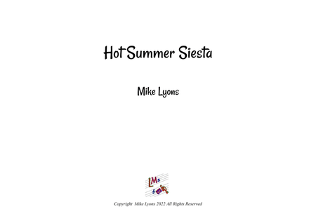Hot Summer Siesta for Flute Choir image number null