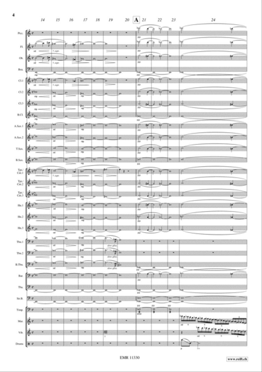Blade Runner Concert Band scores gallery preview page 5