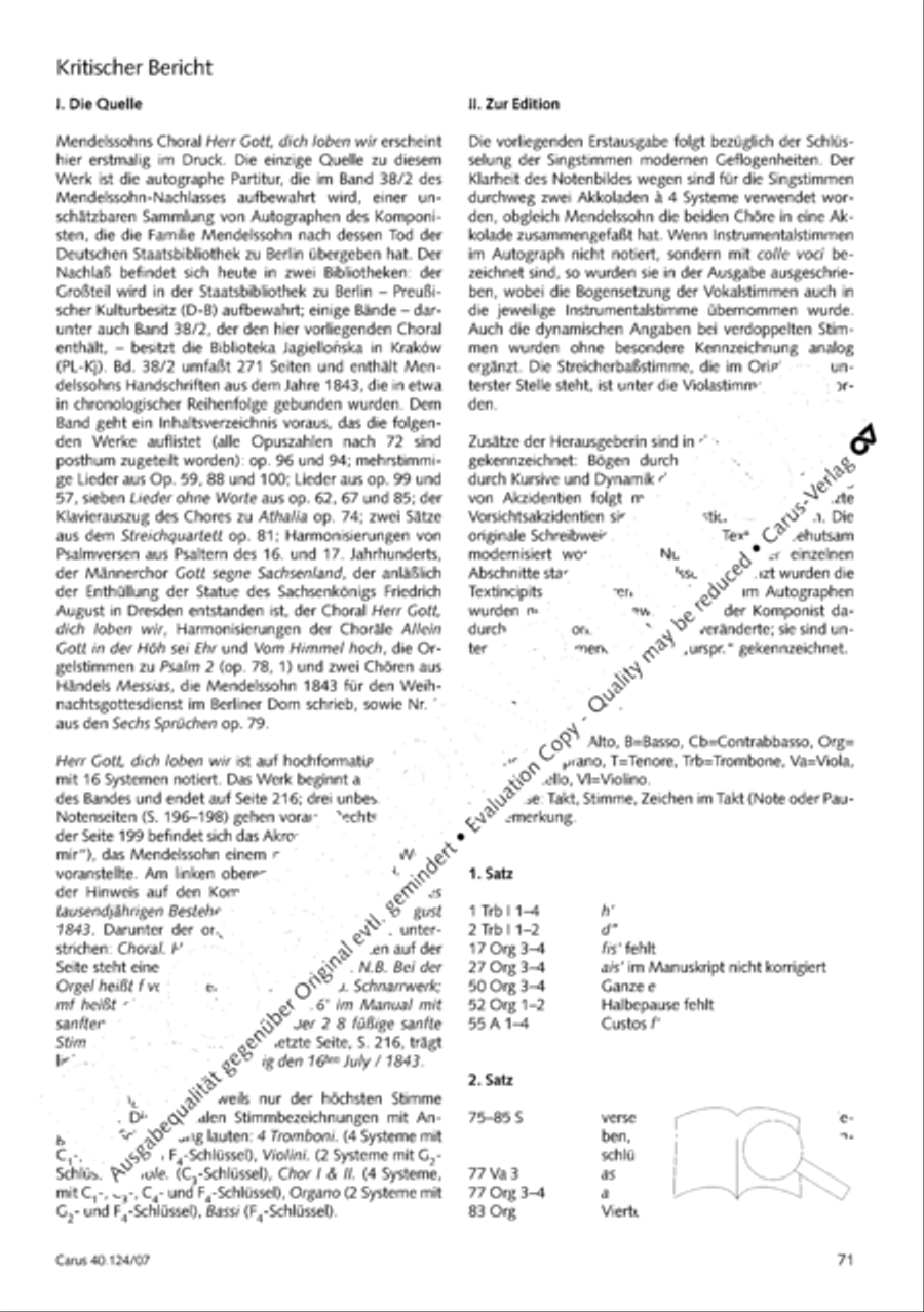 Kyrie in d + Herr Gott, dich loben wir Orchestra scores gallery preview page 72