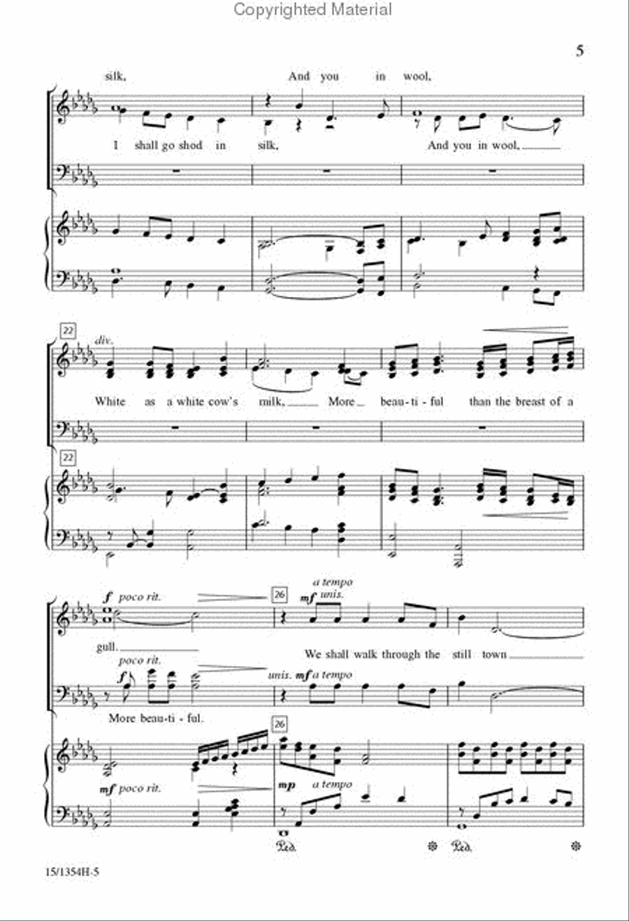 Velvet Shoes Velvet Shoes 4-Part scores gallery preview page 4