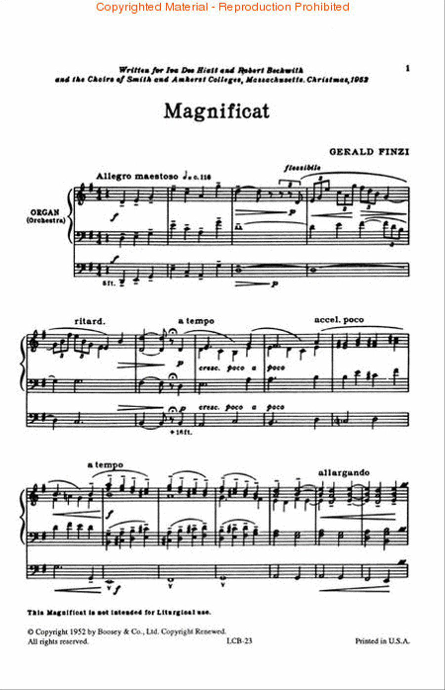 Magnificat 4-Part scores gallery preview page 2