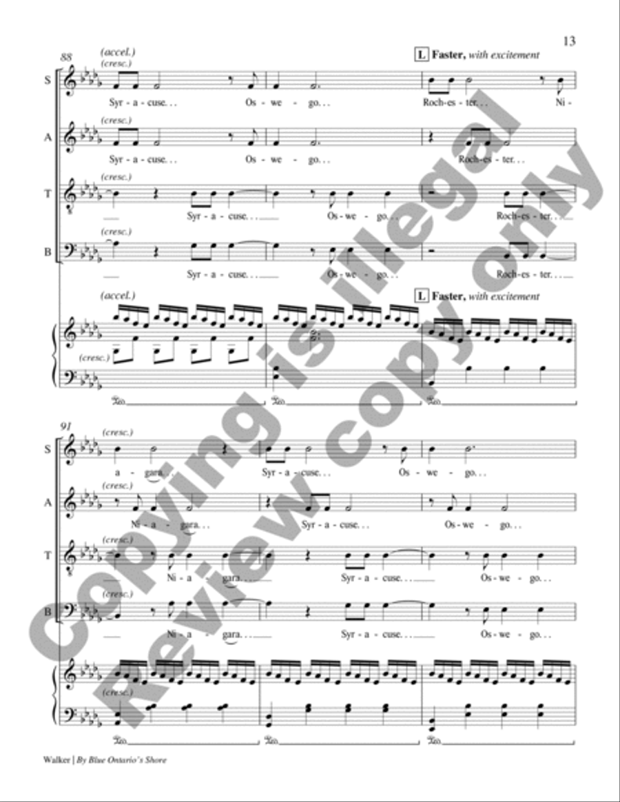 By Blue Ontario's Shore Divisi scores gallery preview page 13