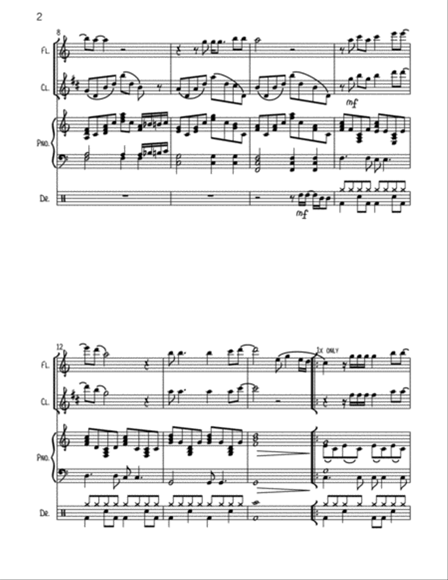 Imagine Woodwind Duet scores gallery preview page 6