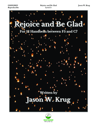 Book cover for Rejoice and Be Glad (for 12 handbells)