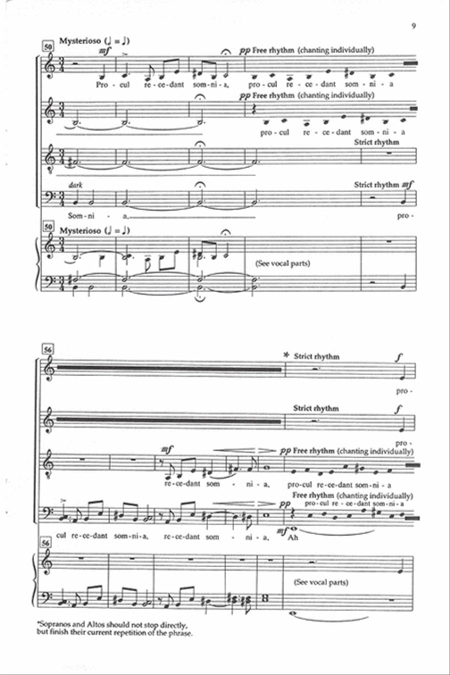 Te Lucis Ante Terminum 4-Part scores gallery preview page 8